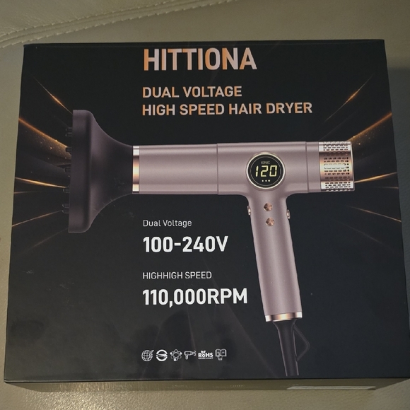 hittiona Other - Dual Voltage Hair Dryer